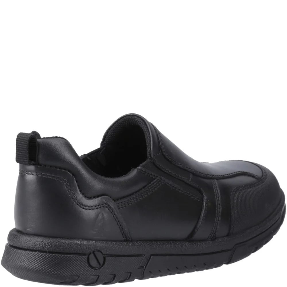 Black Sergio Junior School Shoes - Image 2