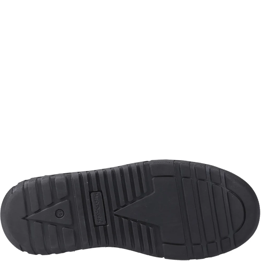 Black Sergio Junior School Shoes - Image 3