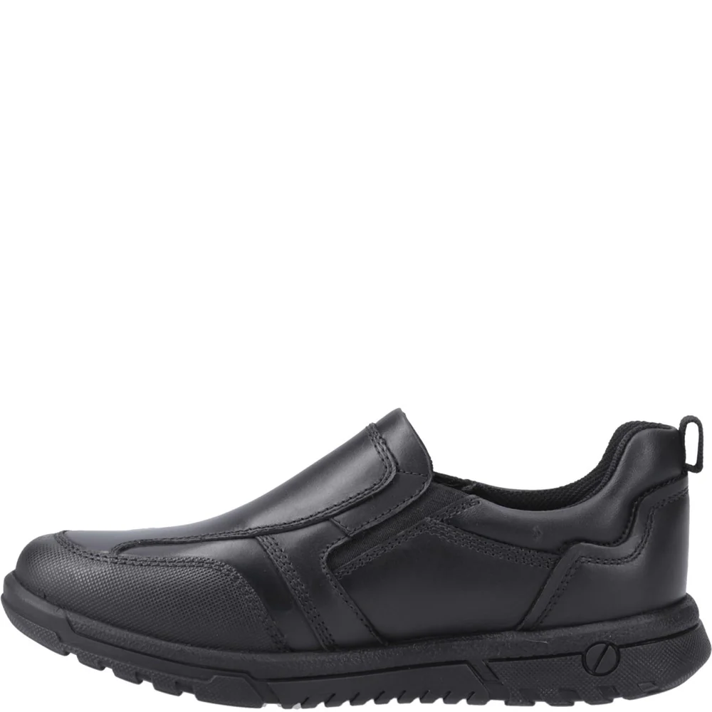 Black Sergio Junior School Shoes - Image 4