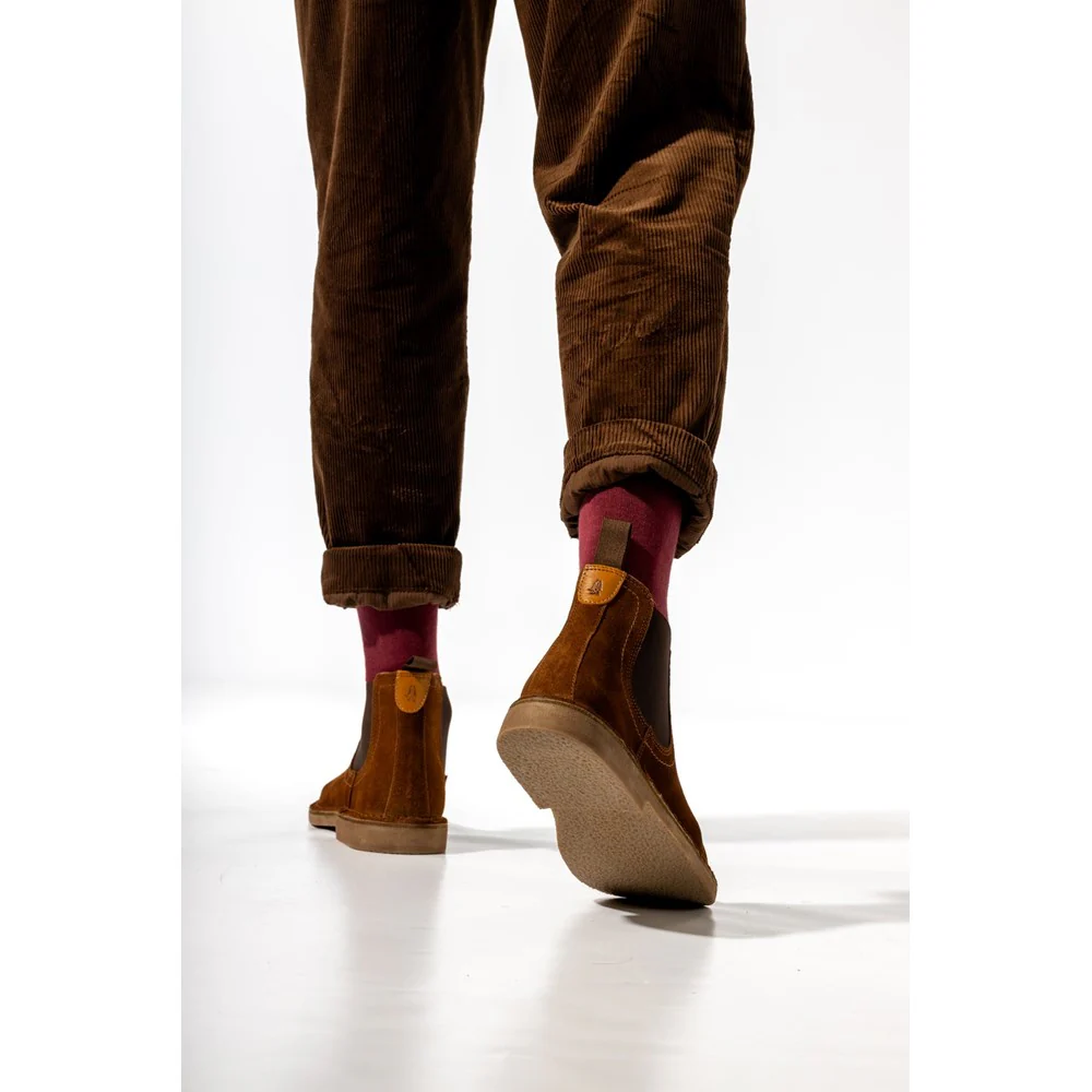 Tan Shaun Suede Chelsea Boots - Image 6