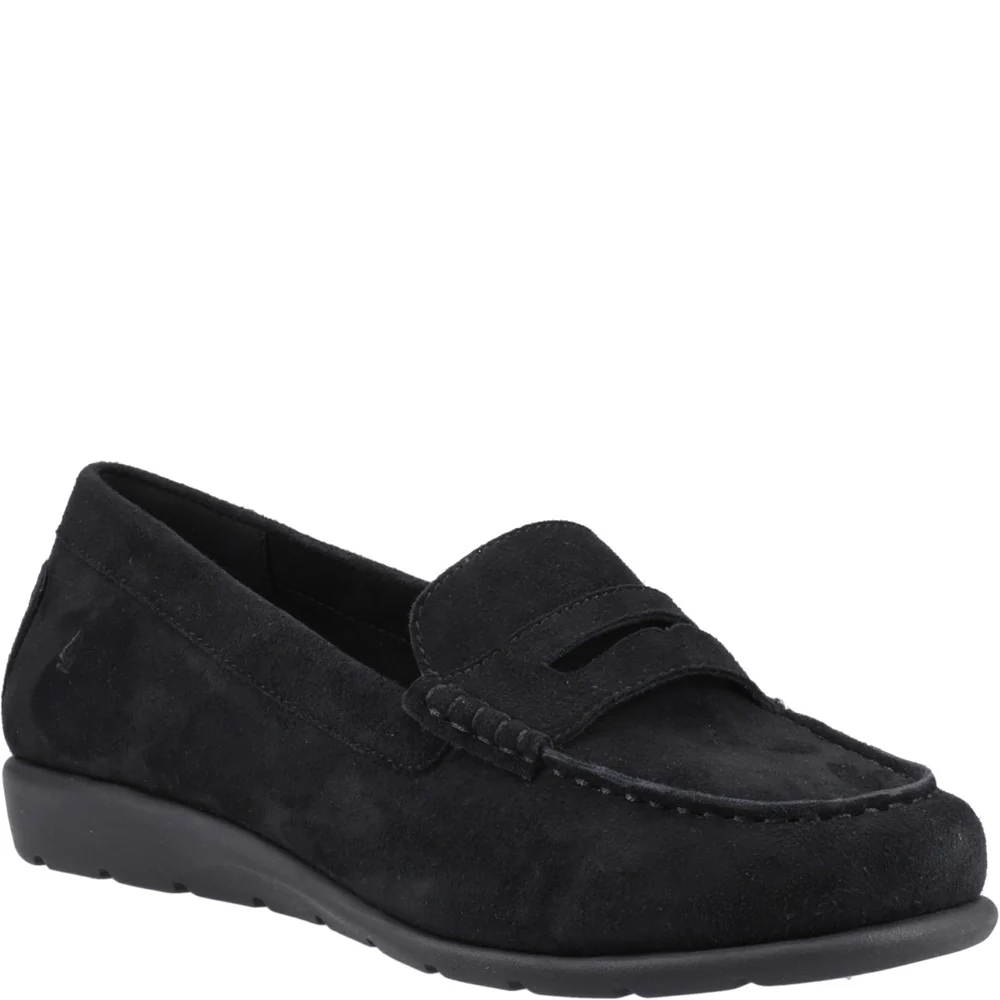 Black Shelby Suede Loafers