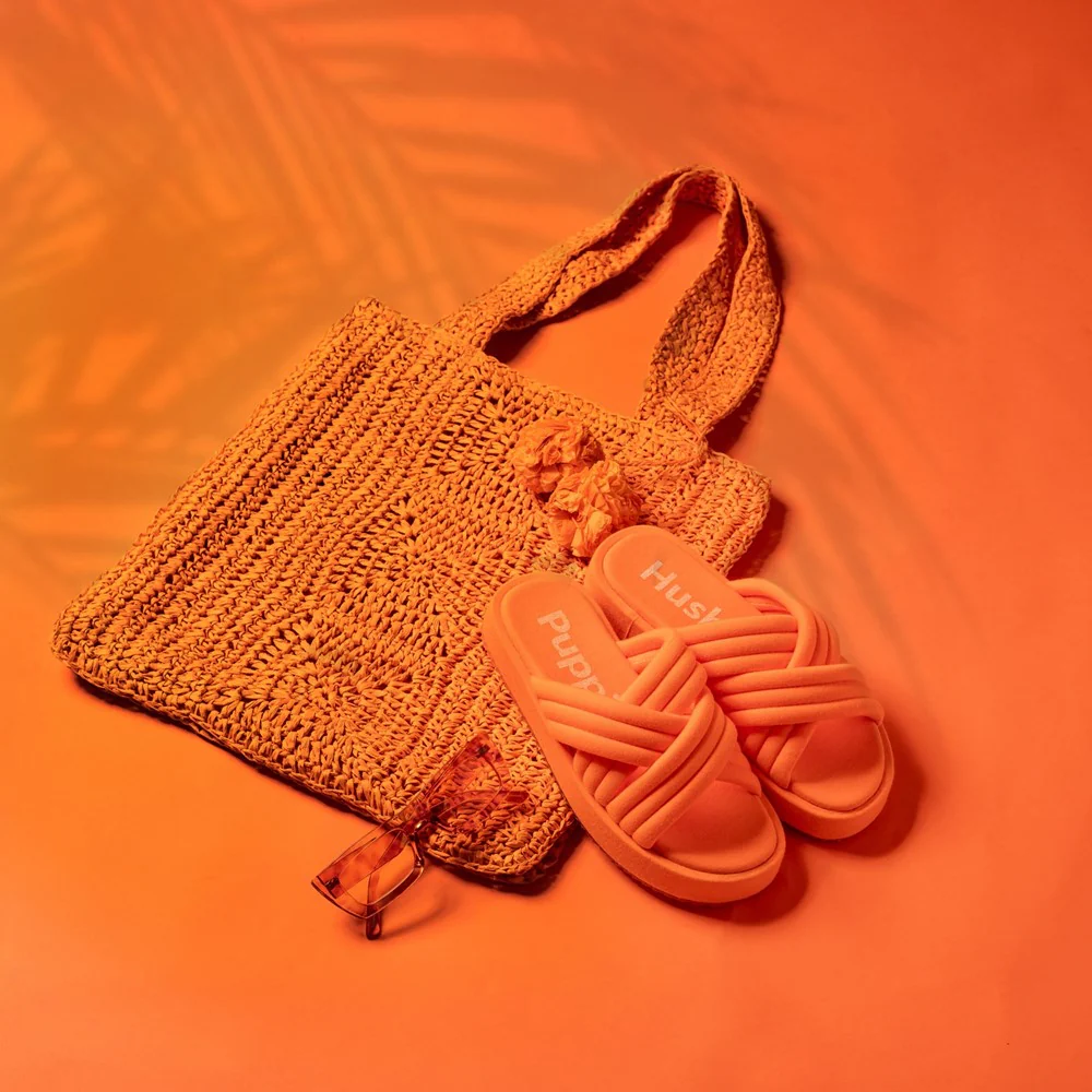 Orange Sienna Slides - Image 2