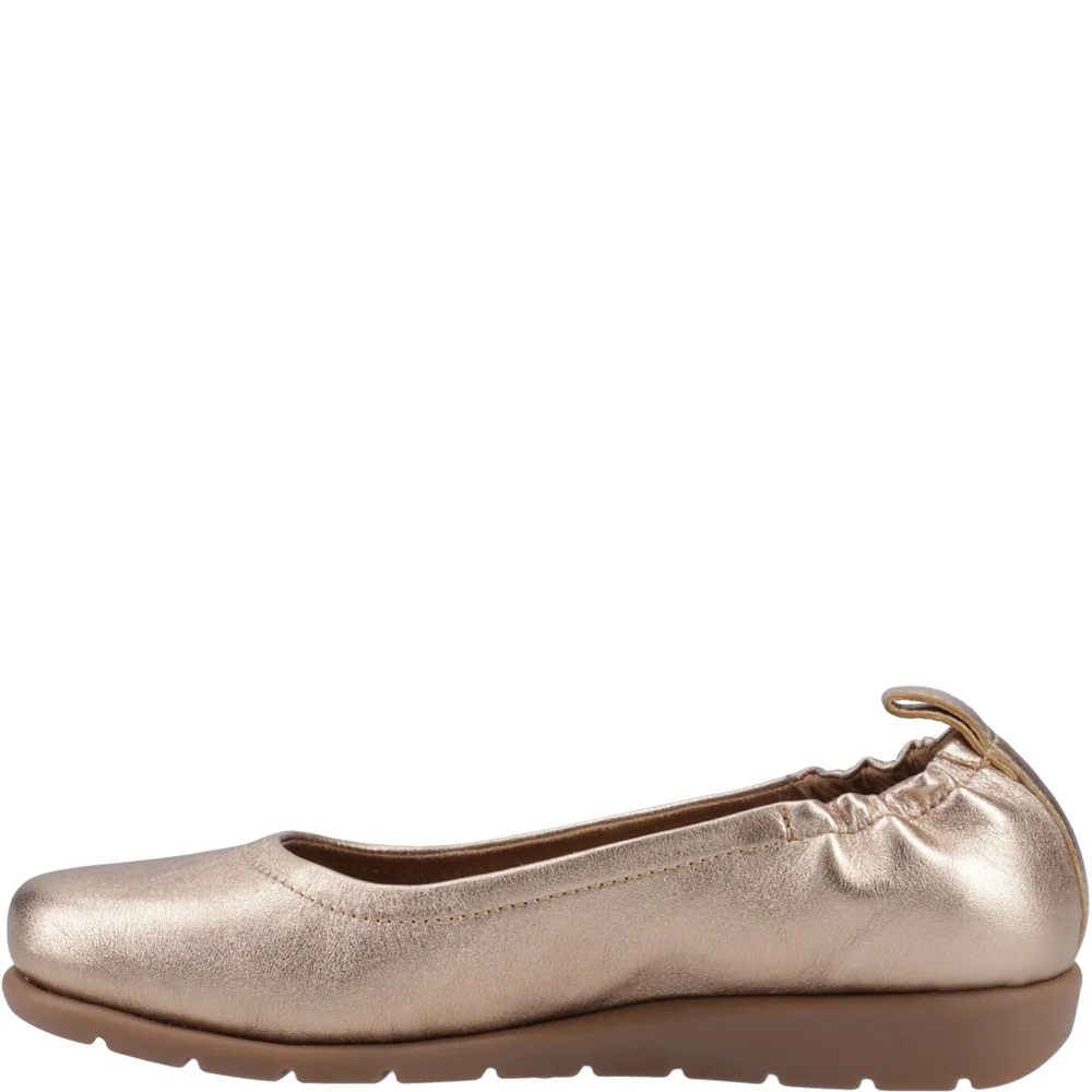 Gold Skylar Ballerinas - Image 4