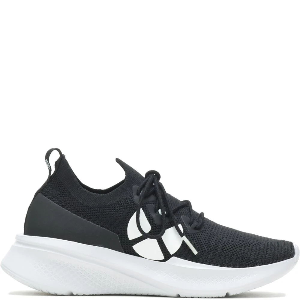 Black/White Spark Lace-Up Trainers - Image 4