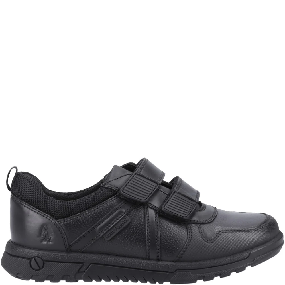 Black Spencer Junior School Shoes - Image 5