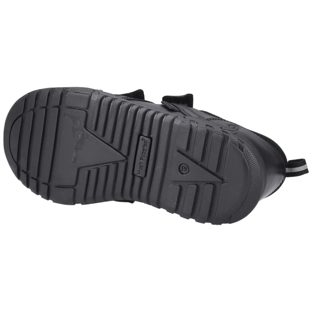Black Spencer Junior School Shoes - Image 7