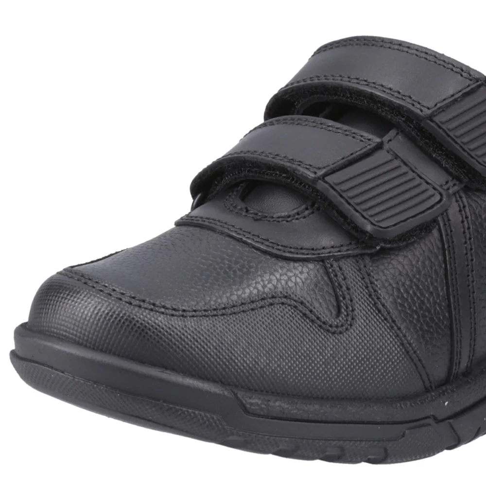 Black Spencer Junior School Shoes - Image 9