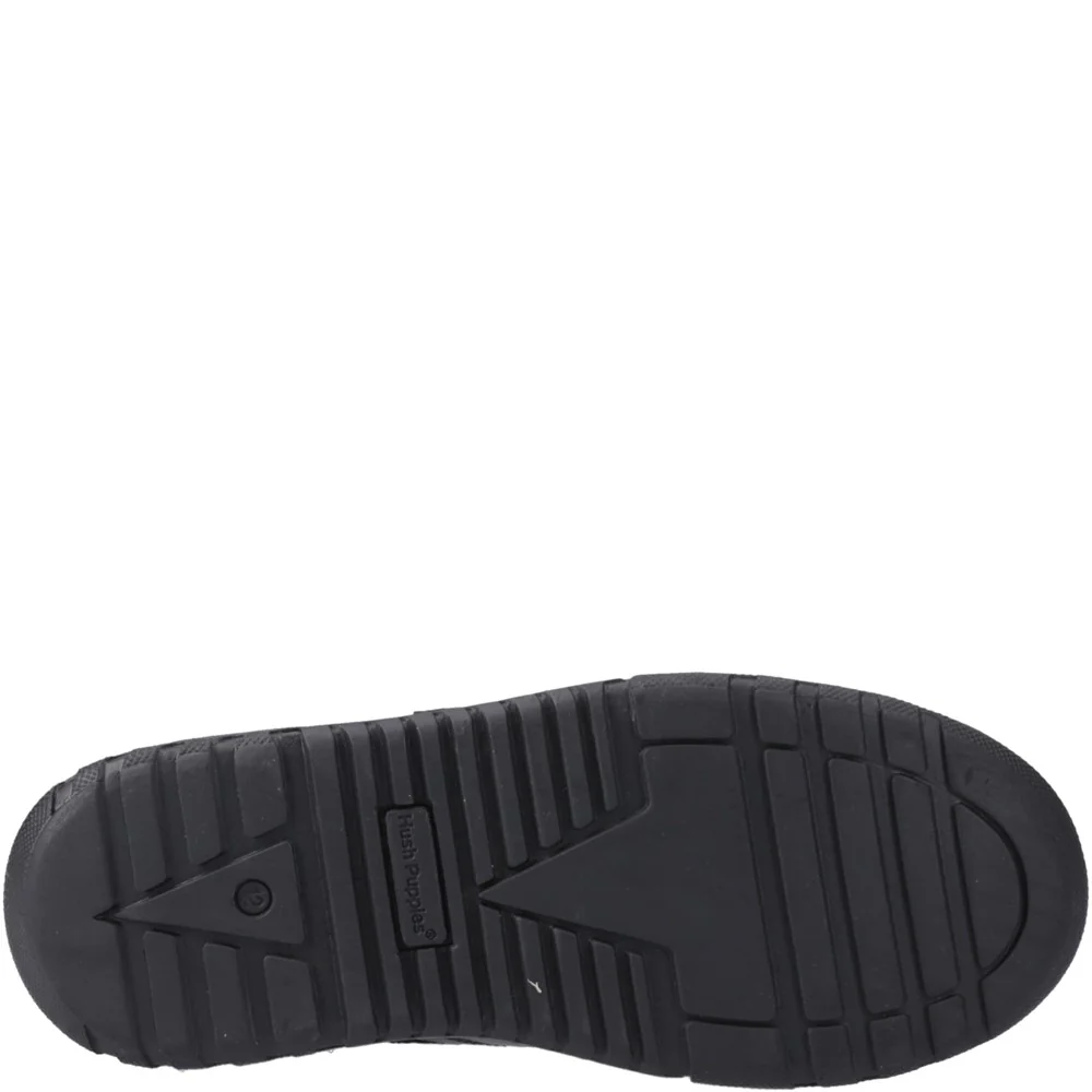 Black Sutton Junior School Shoes - Image 3
