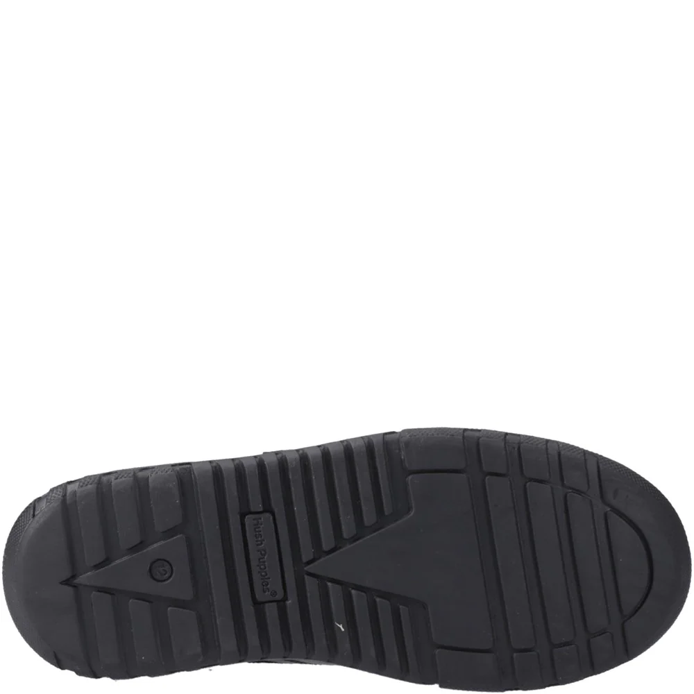 Black Sutton Senior School Shoes - Image 3