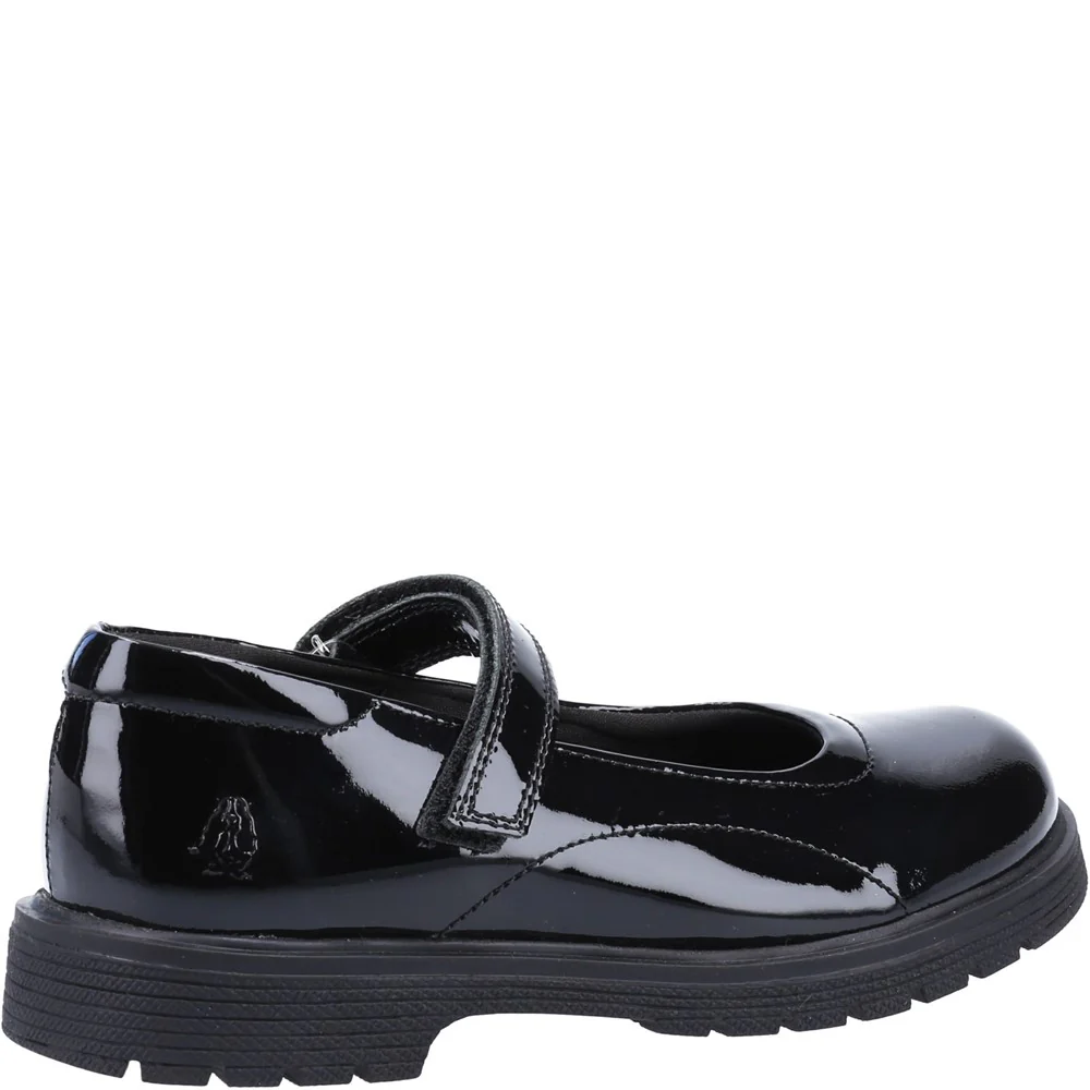 Black Tally Junior Patent School Shoes - Image 2