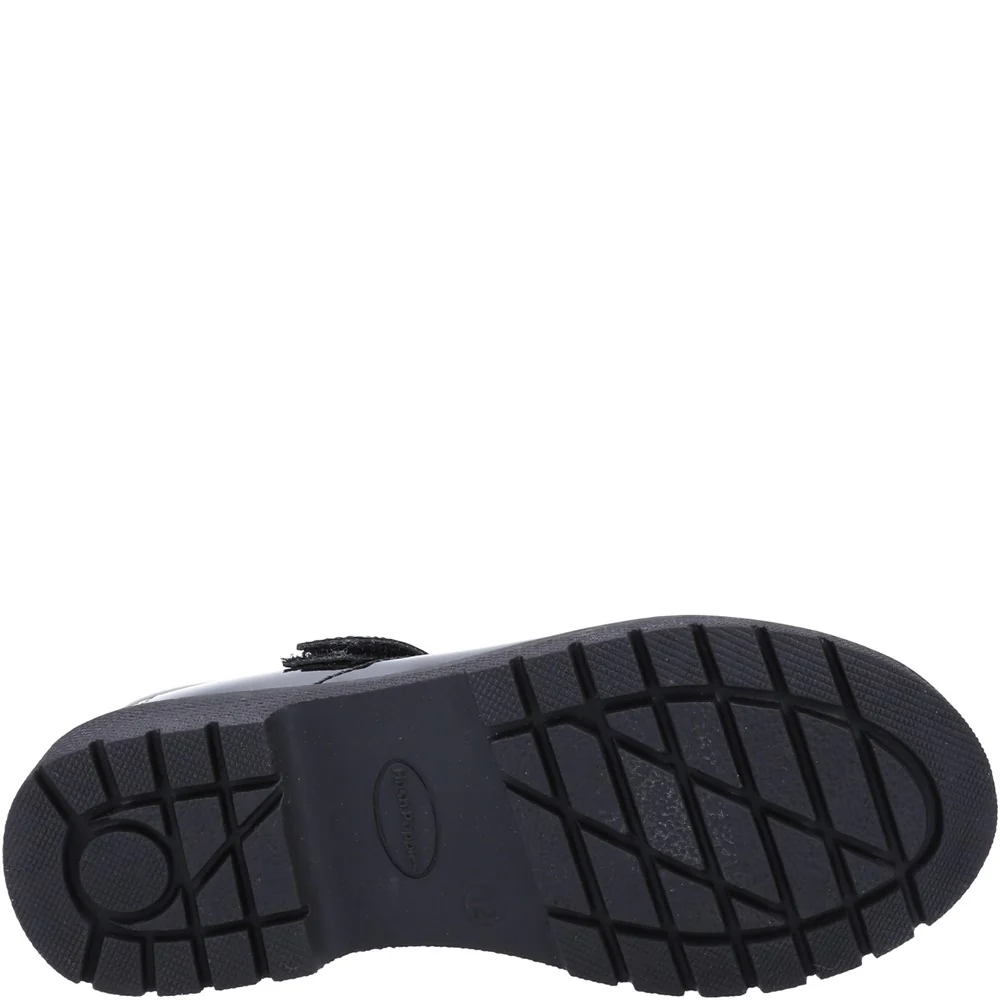 Black Tally Senior Patent School Shoes - Image 3