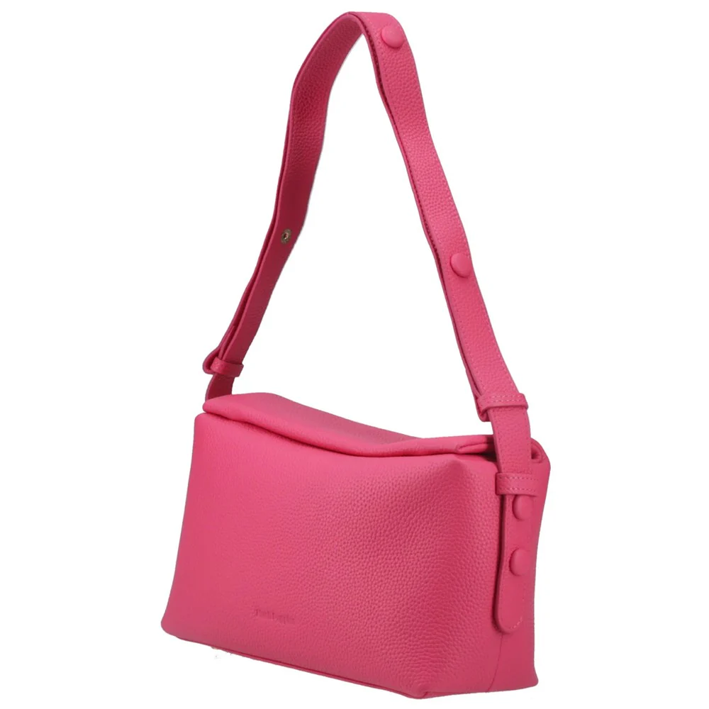 Fuschia Tamara Leather Handbag - Image 3