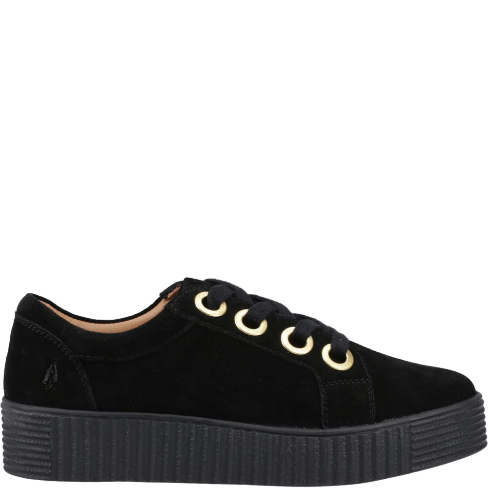Black Tamsin Suede Trainers - Image 5