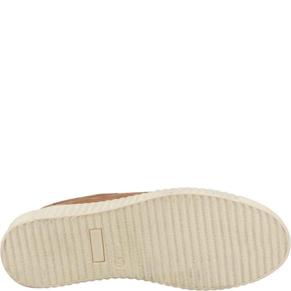 Tan Tamsin Suede Trainers - Image 3