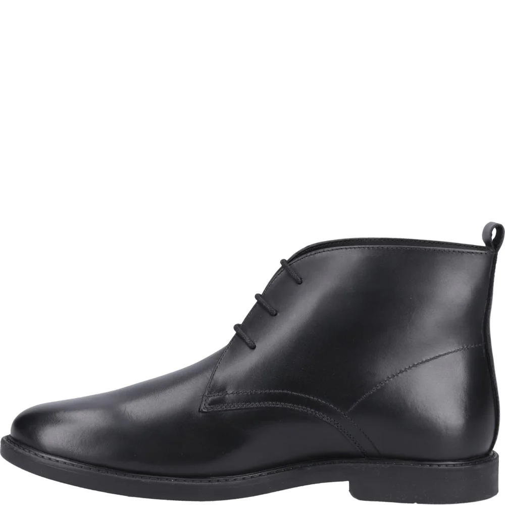 Black Tate Senior School Shoes - Image 4