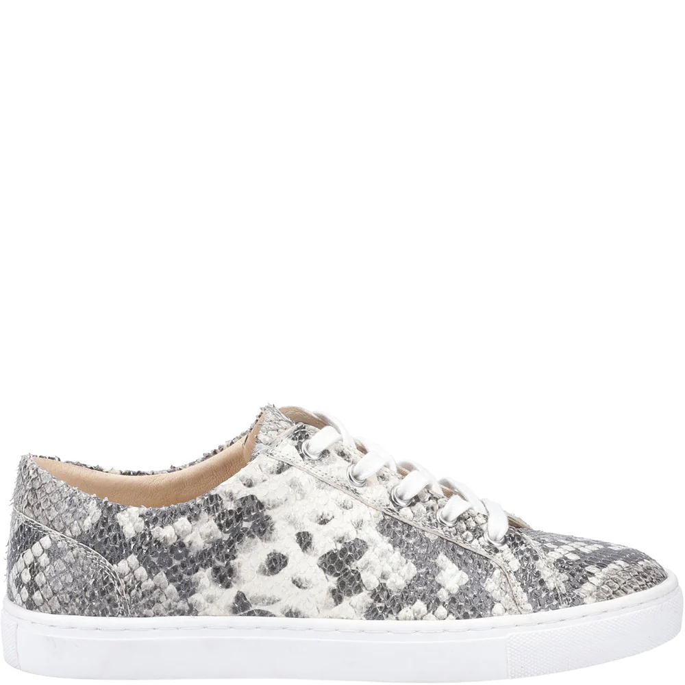 Python Print Tessa Lace-Up Trainers - Image 4
