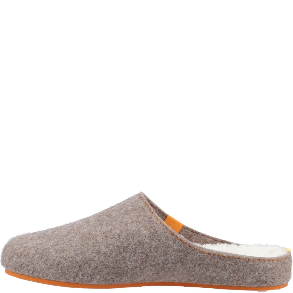 Brown Mens Recycled Good Slippers - Image 4