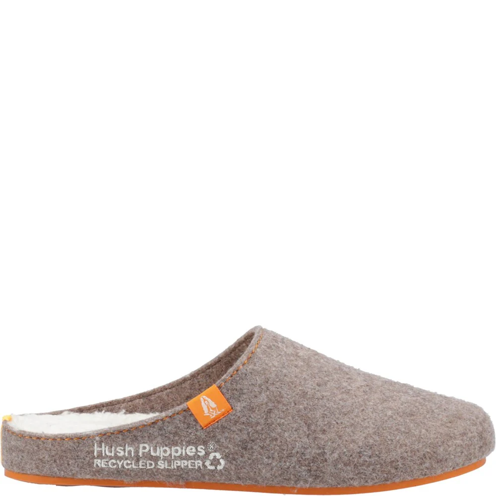 Brown Mens Recycled Good Slippers - Image 5