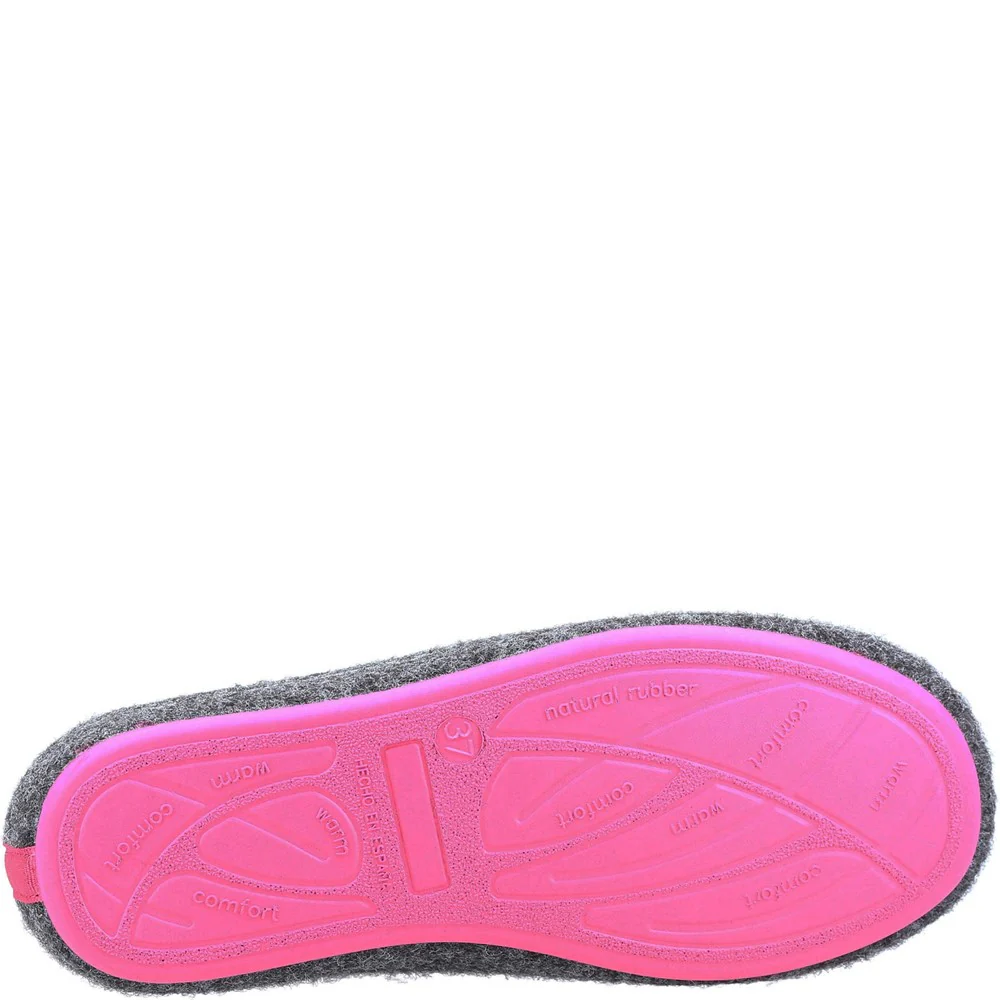 Charcoal Mens Recycled Good Slippers - Image 3