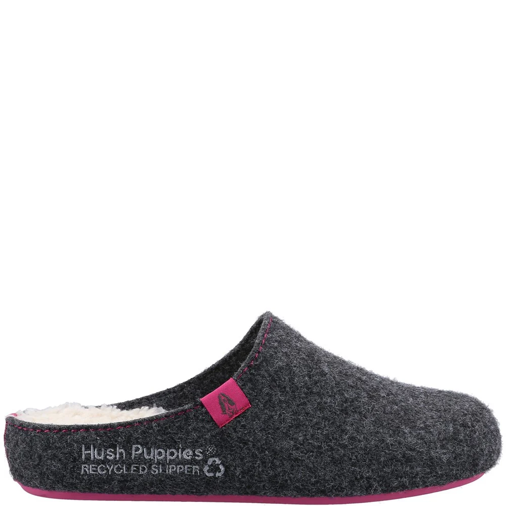 Charcoal Mens Recycled Good Slippers - Image 4