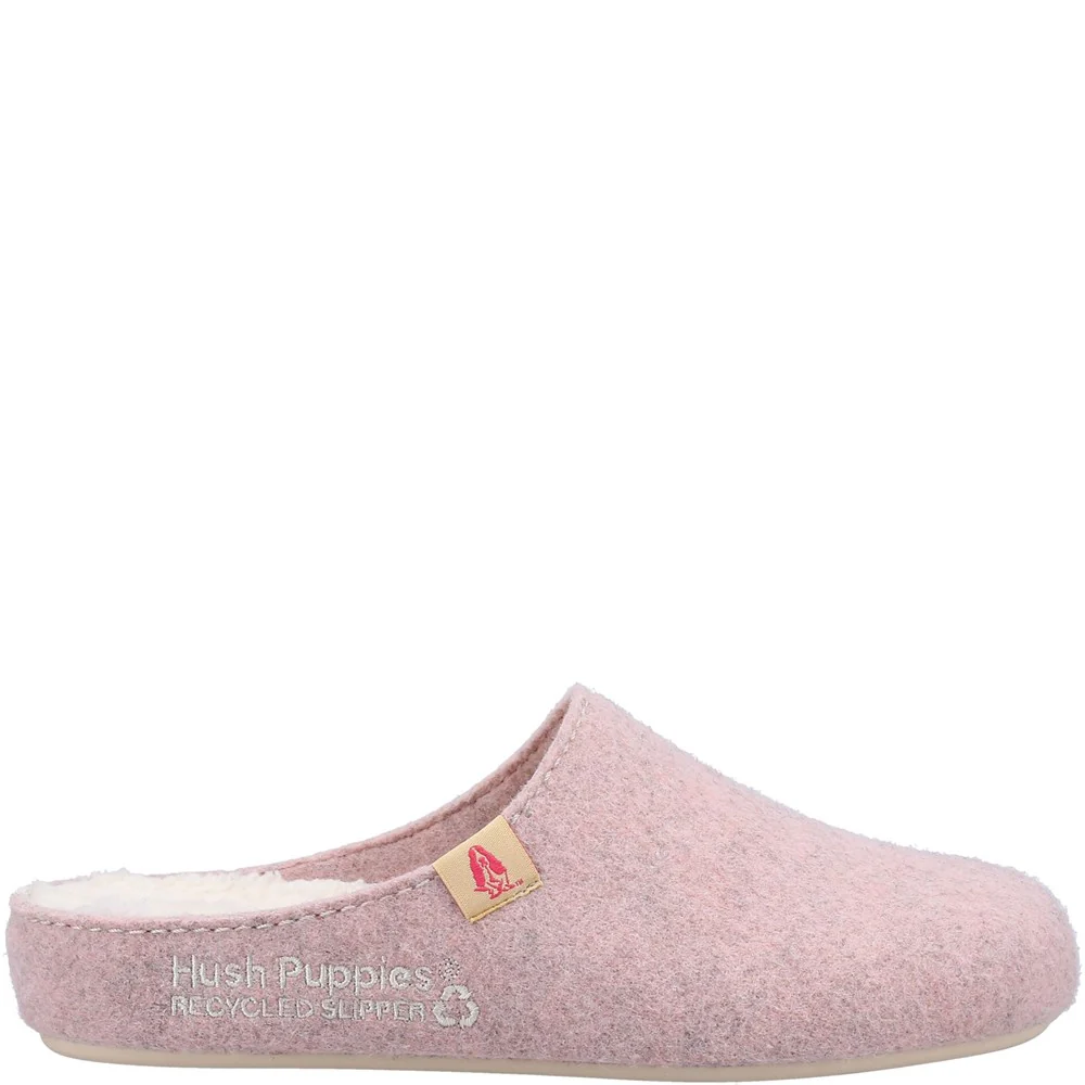 Pink Womens Recycled Good Slippers - Image 2