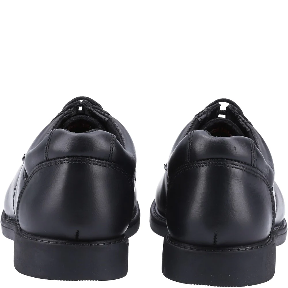Black Tim Junior School Shoes - Image 2