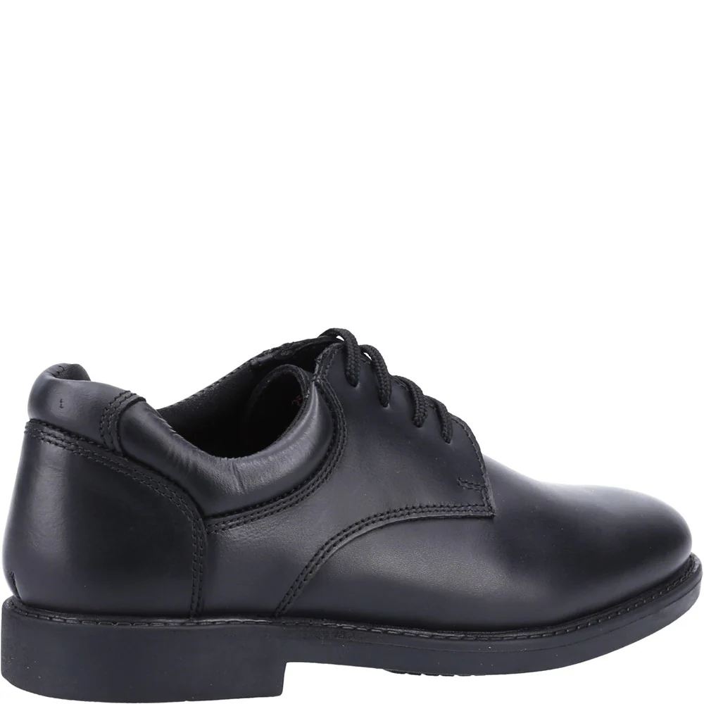 Black Tim Senior School Shoes - Image 2