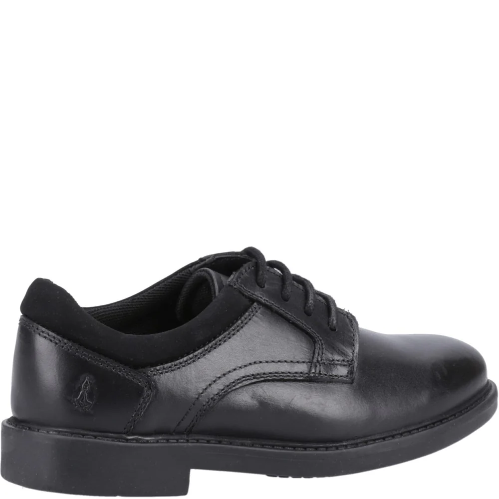 Black Tommy Senior School Shoes - Image 2