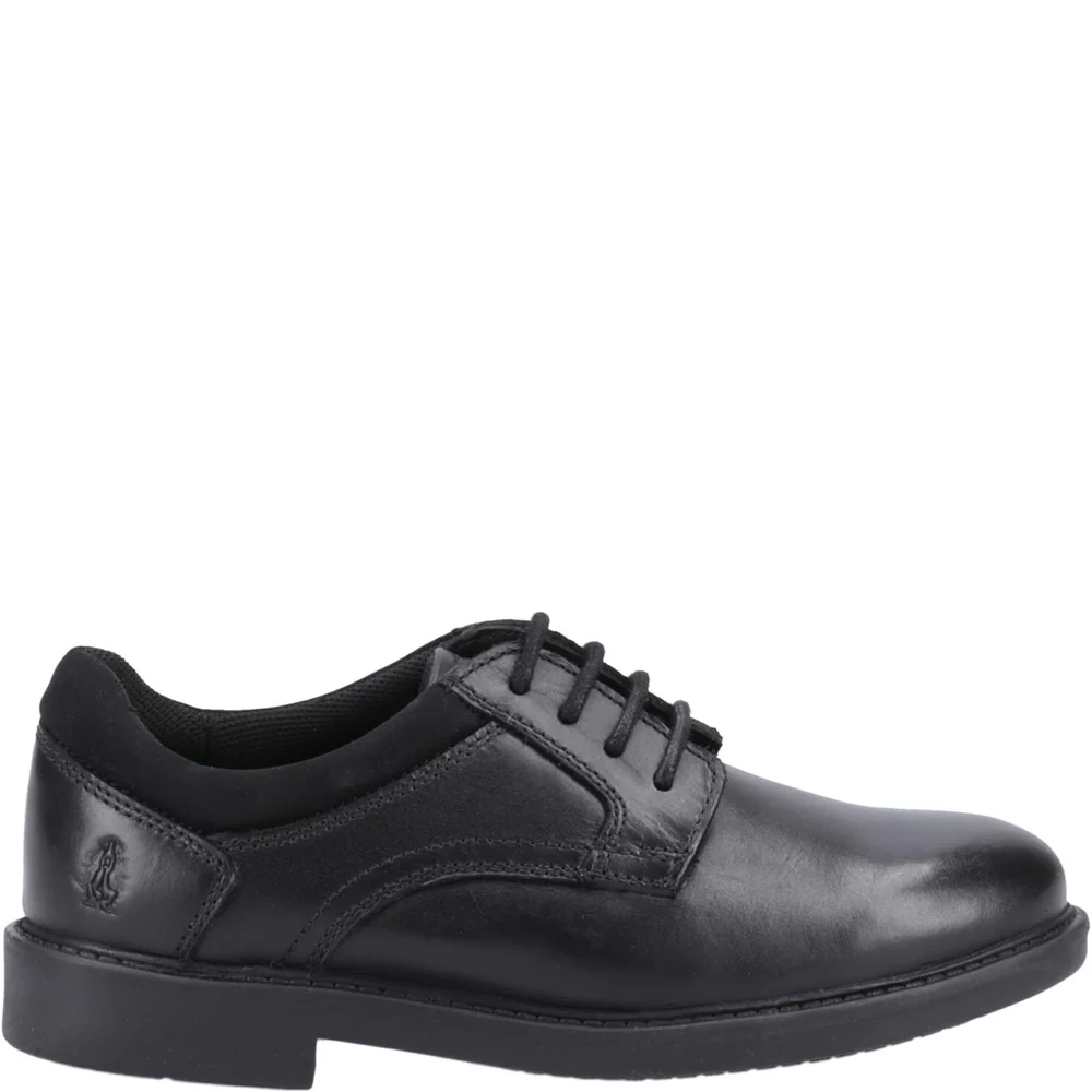 Black Tommy Senior School Shoes - Image 5