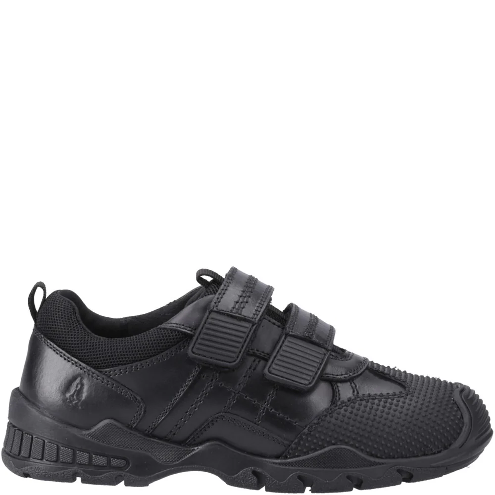 Black Tristen Junior School Shoes - Image 5