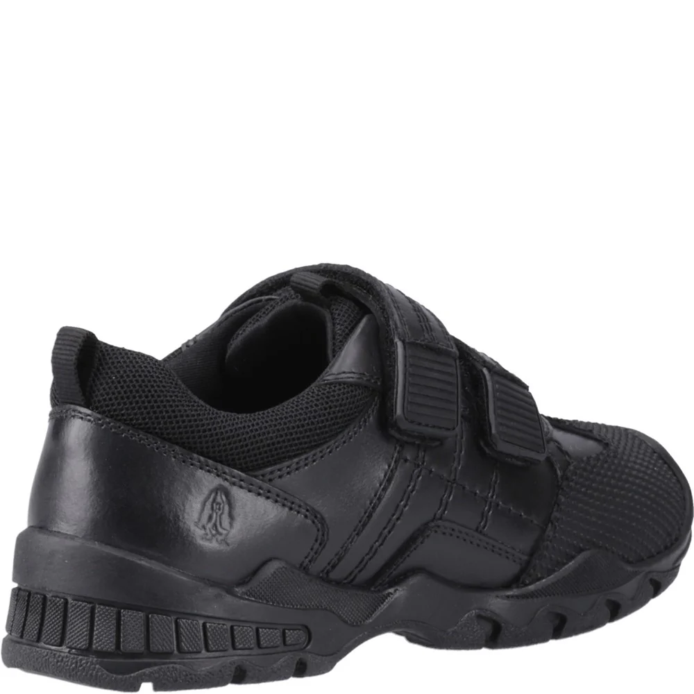 Black Tristen Senior School Shoes - Image 2