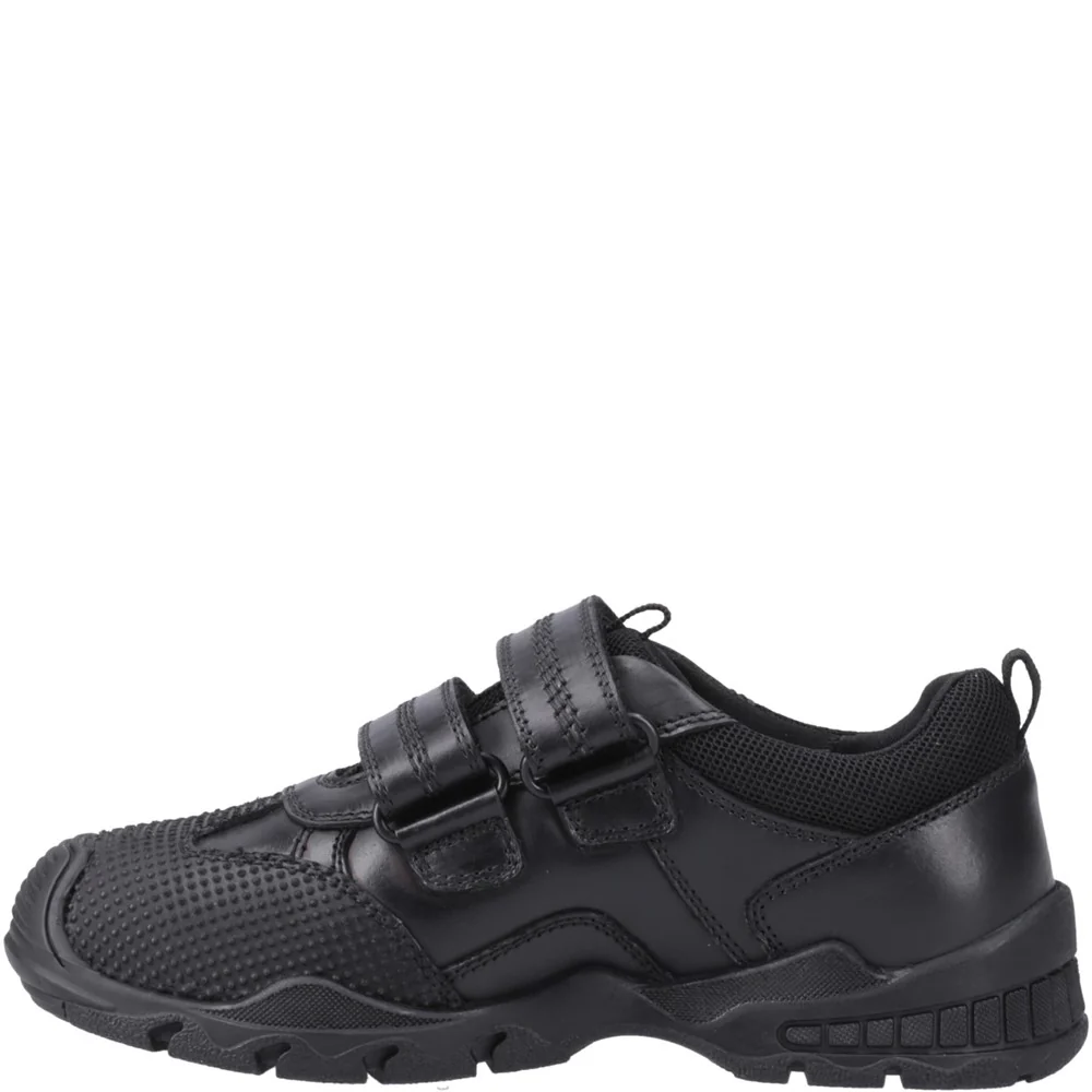 Black Tristen Senior School Shoes - Image 4