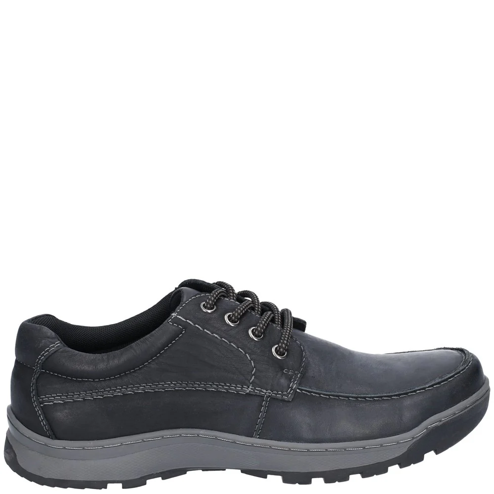 Black Tucker Lace-Up Shoes - Image 4