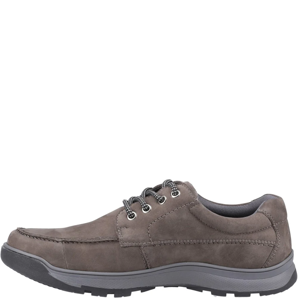 Grey Nubuck Tucker Lace-Up Shoes - Image 4