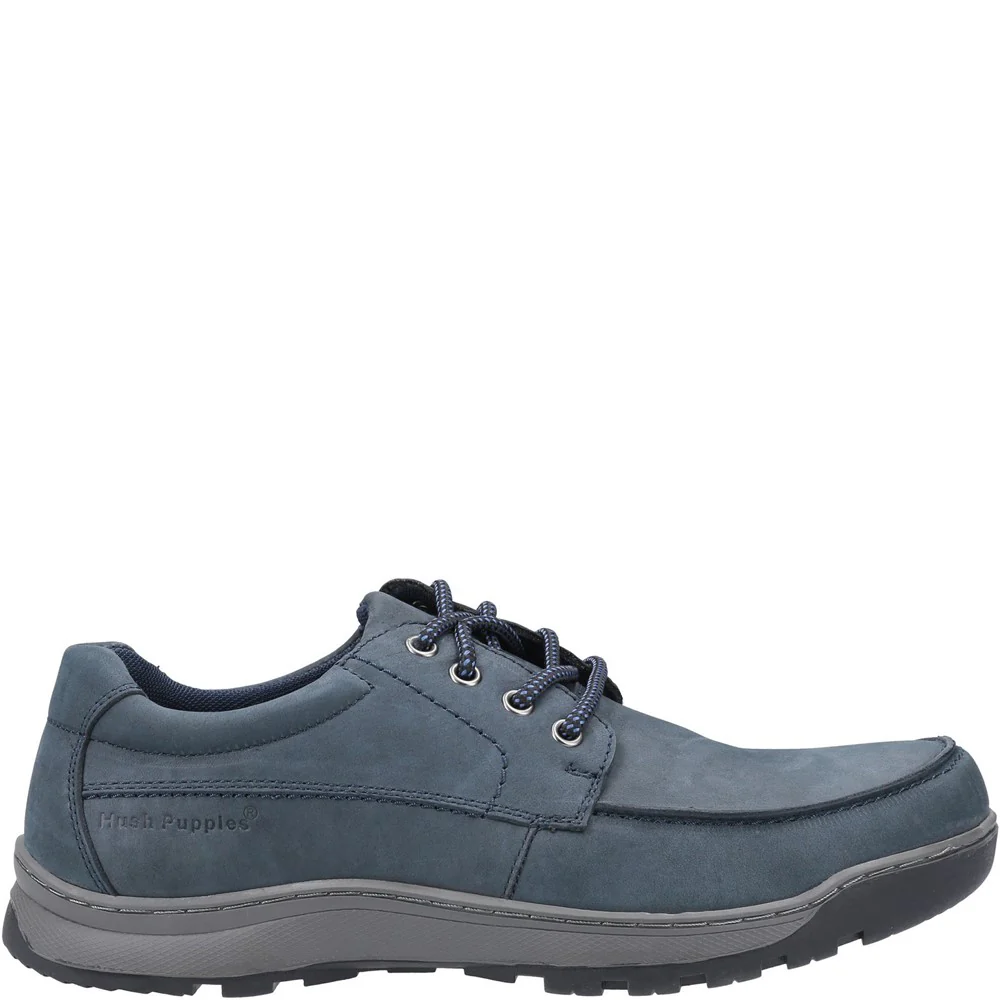 Navy Tucker Lace-Up Shoes - Image 4
