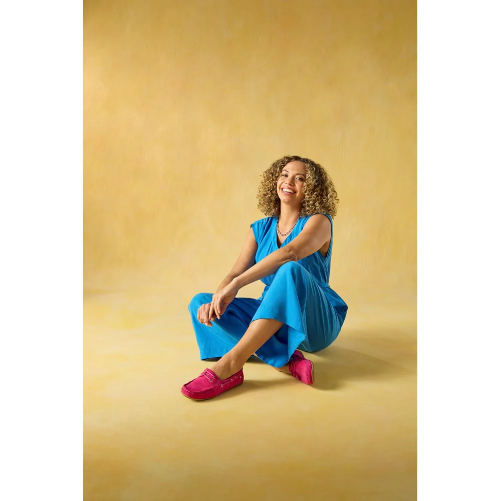 Fuchsia Tula Boat Shoes - Image 2