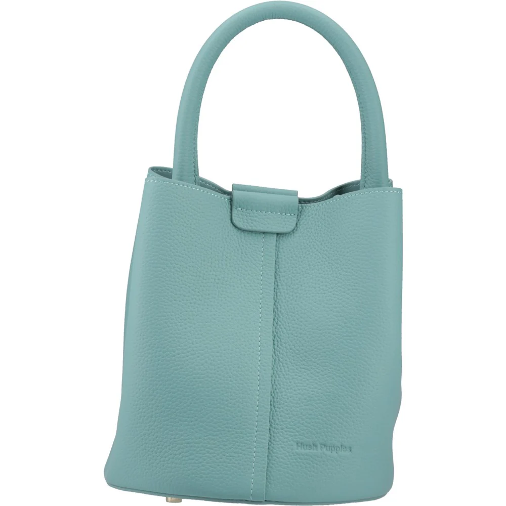 Aqua Valencia Leather Handbag - Image 2