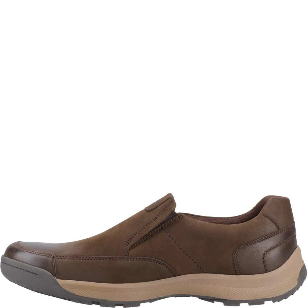 Brown Vaun Slip On Shoes - Image 4