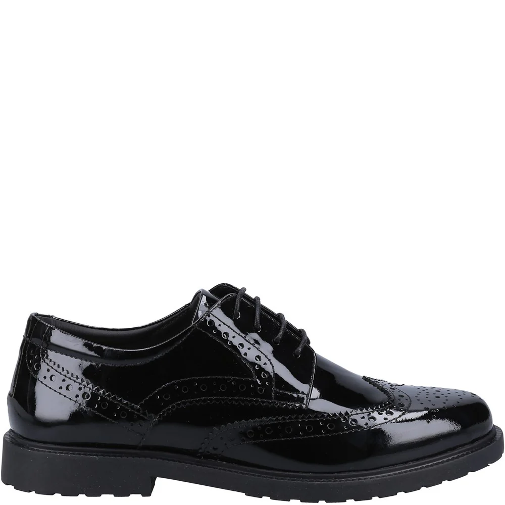 Black Patent Verity Brogue - Image 4
