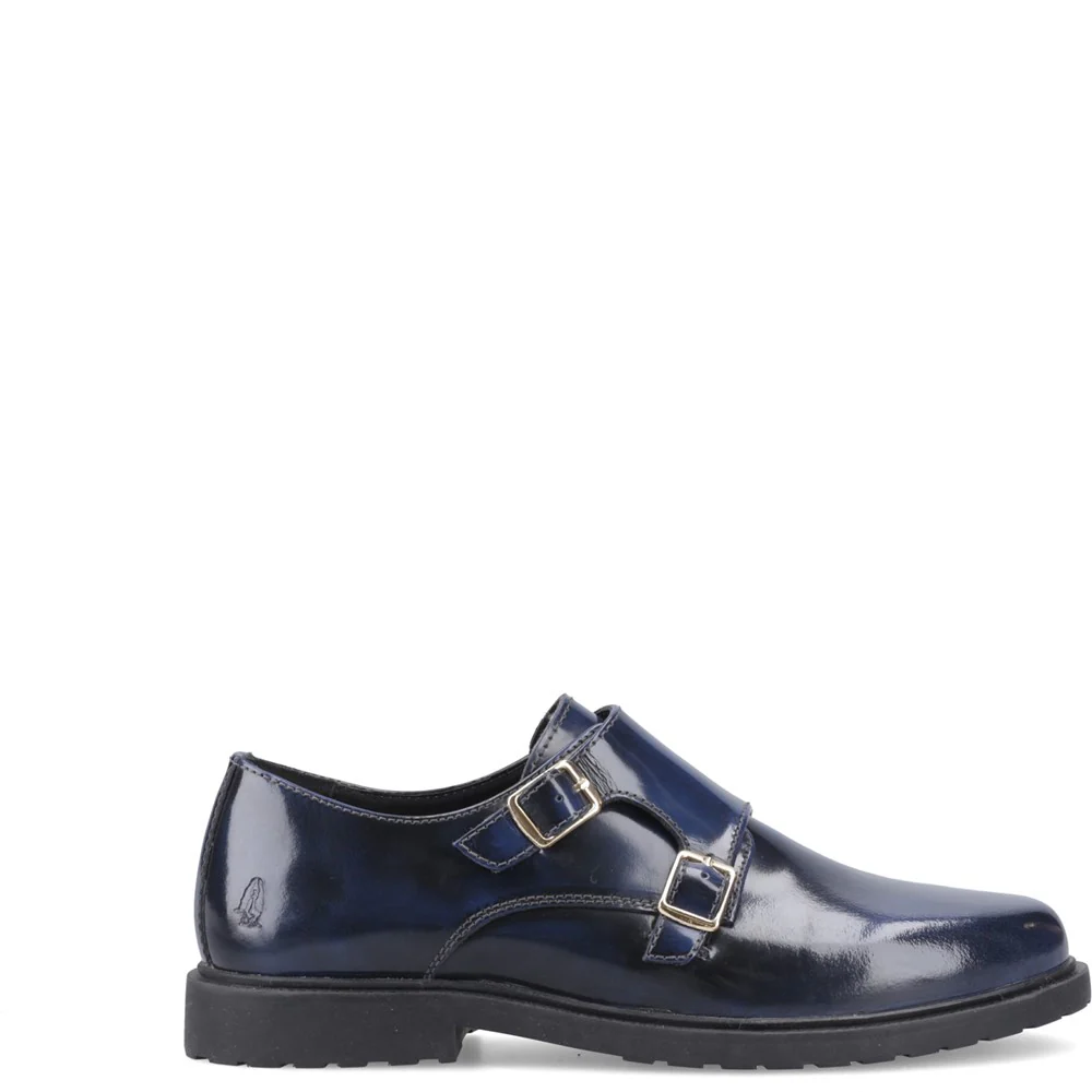 Navy Verity Hi-Shine Monk Shoes - Image 5