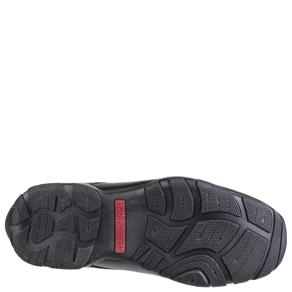 Black Vincente Senior School Shoes - Image 4