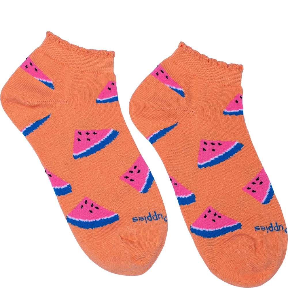 Orange Watermelon Ladies Socks - Image 2