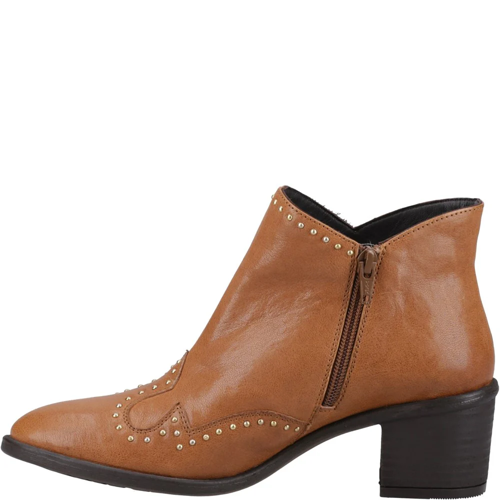 Tan Waverly Ankle Boots - Image 4