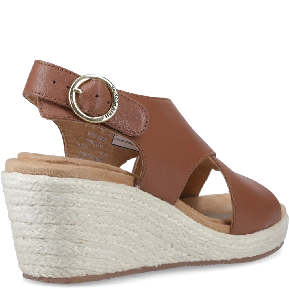 Tan Willow Rattan Wedges - Image 2