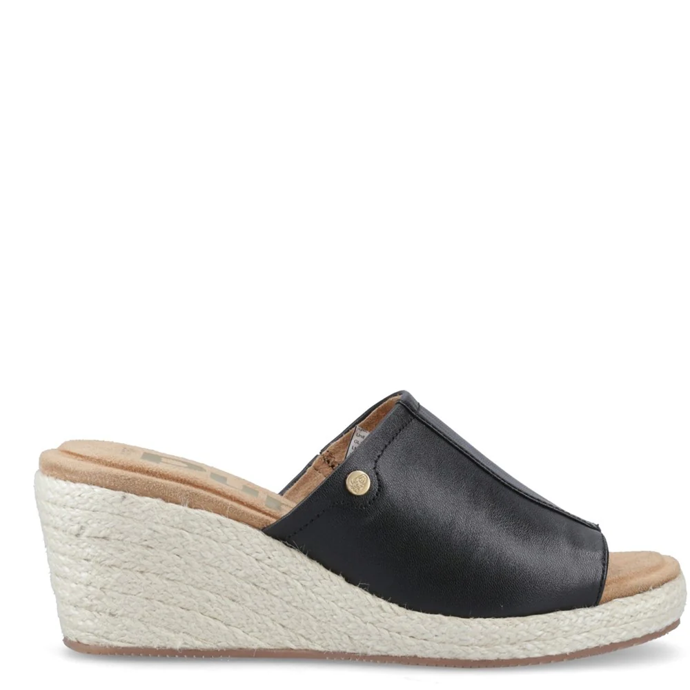 Black Willow Rattan Slides - Image 5