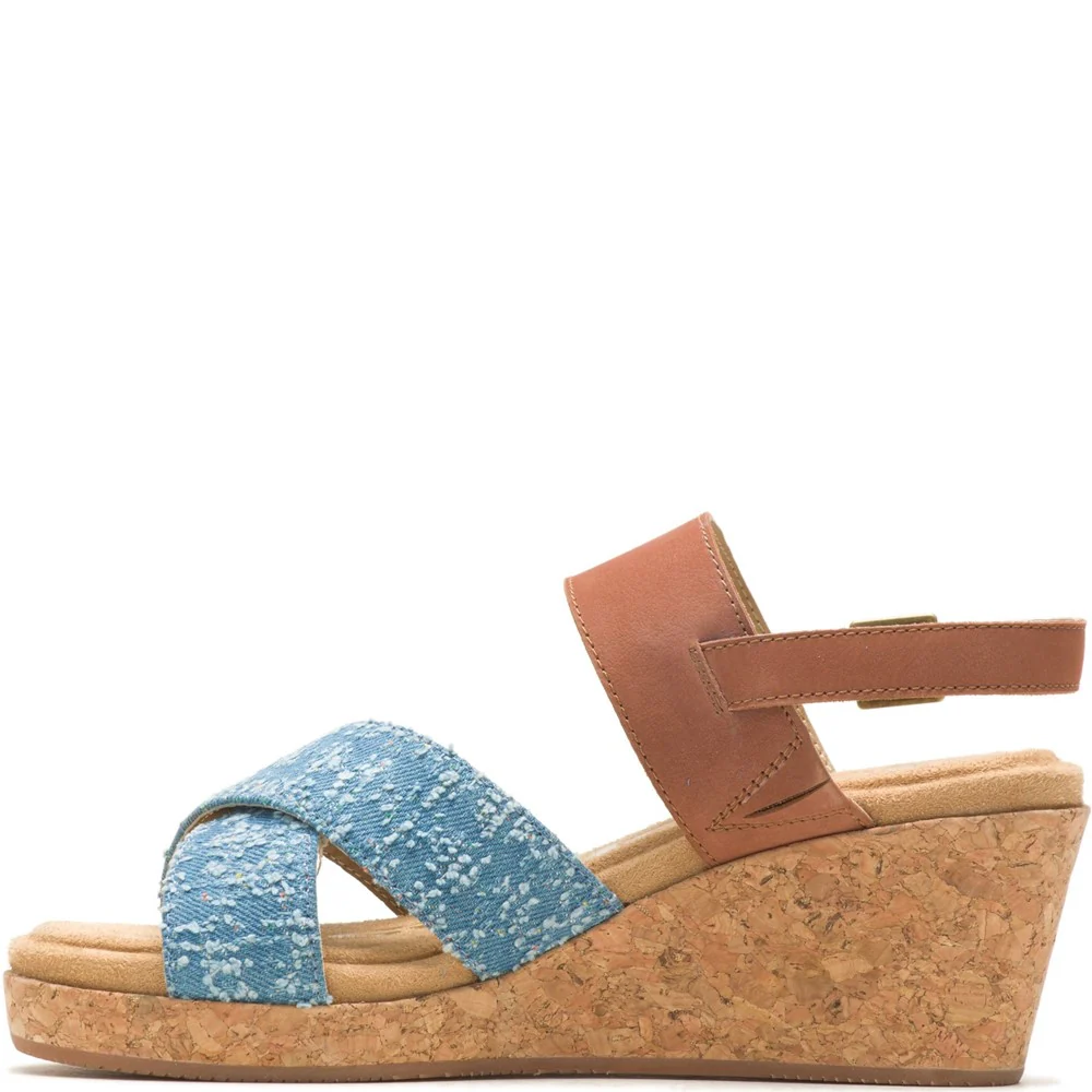 Denim Willow X Band Sandals - Image 5