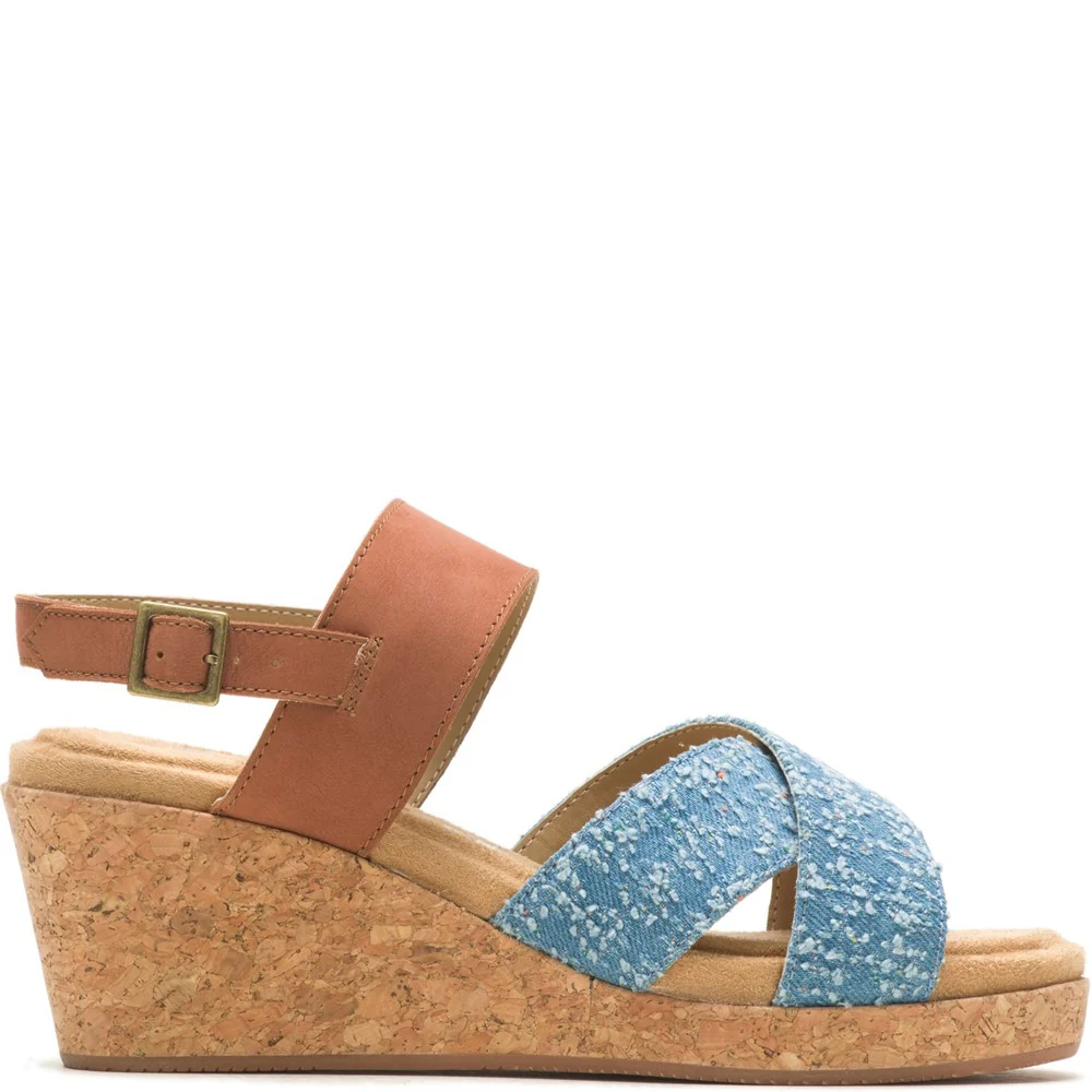 Denim Willow X Band Sandals - Image 6