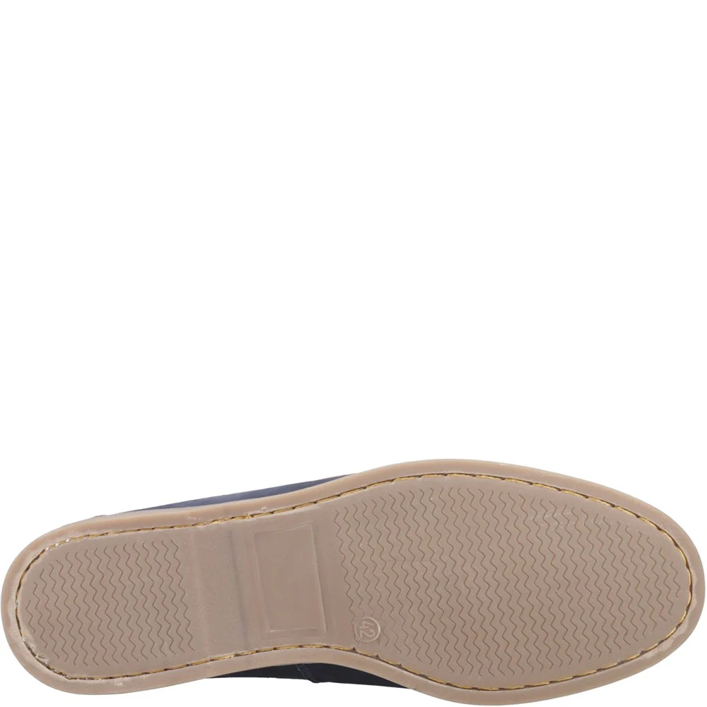 Navy/Tan Wilson Boat Shoes - Image 3