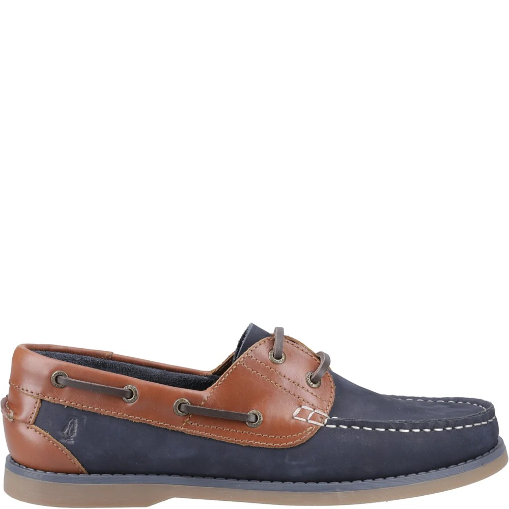 Navy/Tan Wilson Boat Shoes - Image 5
