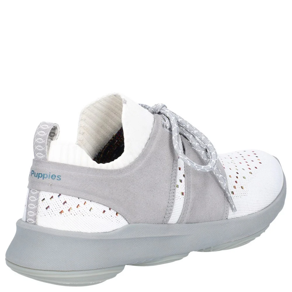 White World BounceMAX Lace-Up Trainers - Image 2